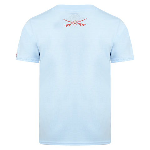 Surf Ratz MultiHeads T-shirt – Light Blue