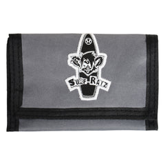 Surf Ratz Board Logo Wallet Grey