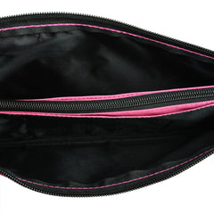3 Pouch Pencil Case - Pink