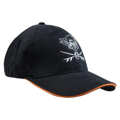 RatHead Baseball Cap – Black/Orange