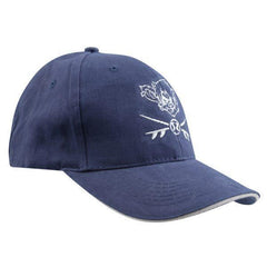 RatHead Baseball Cap – Navy/Grey