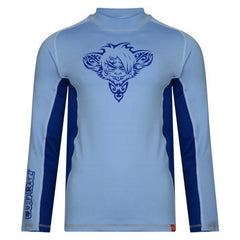 RatTatt Sun Protection Top & Rash Guard (Adults) – Sky Blue/Navy
