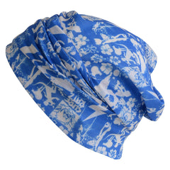 SuperGrunge UV Protection Bandana – Blue/Ivory