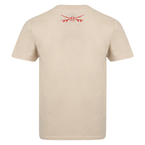 Surf Ratz MultiHeads T-shirt – Sand