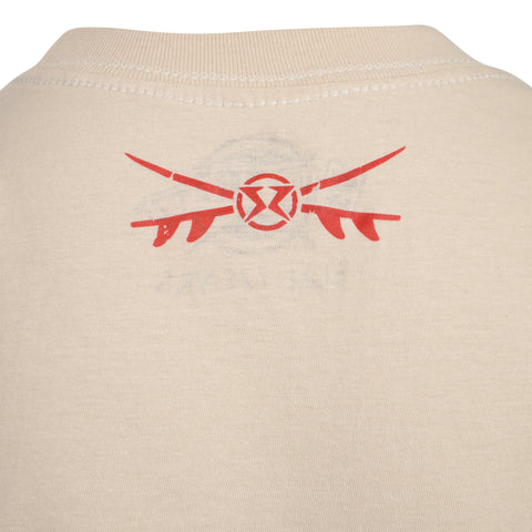 Surf Ratz MultiHeads T-shirt – Sand