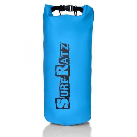 Surf Ratz Waterproof Dry Duffle Bag, Light Blue, 30L Capacity