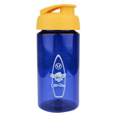 Surf Ratz Board Logo Kids Water Bottle – Translucent Blue