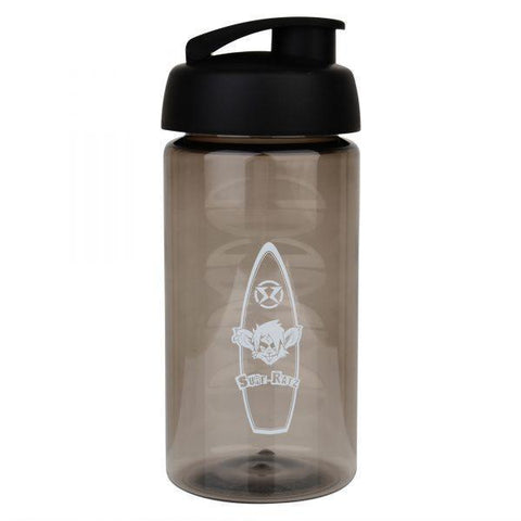 Surf Ratz Board Logo Kids Water Bottle – Translucent Charcoal